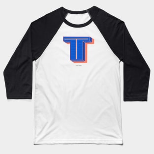 T initial Baseball T-Shirt